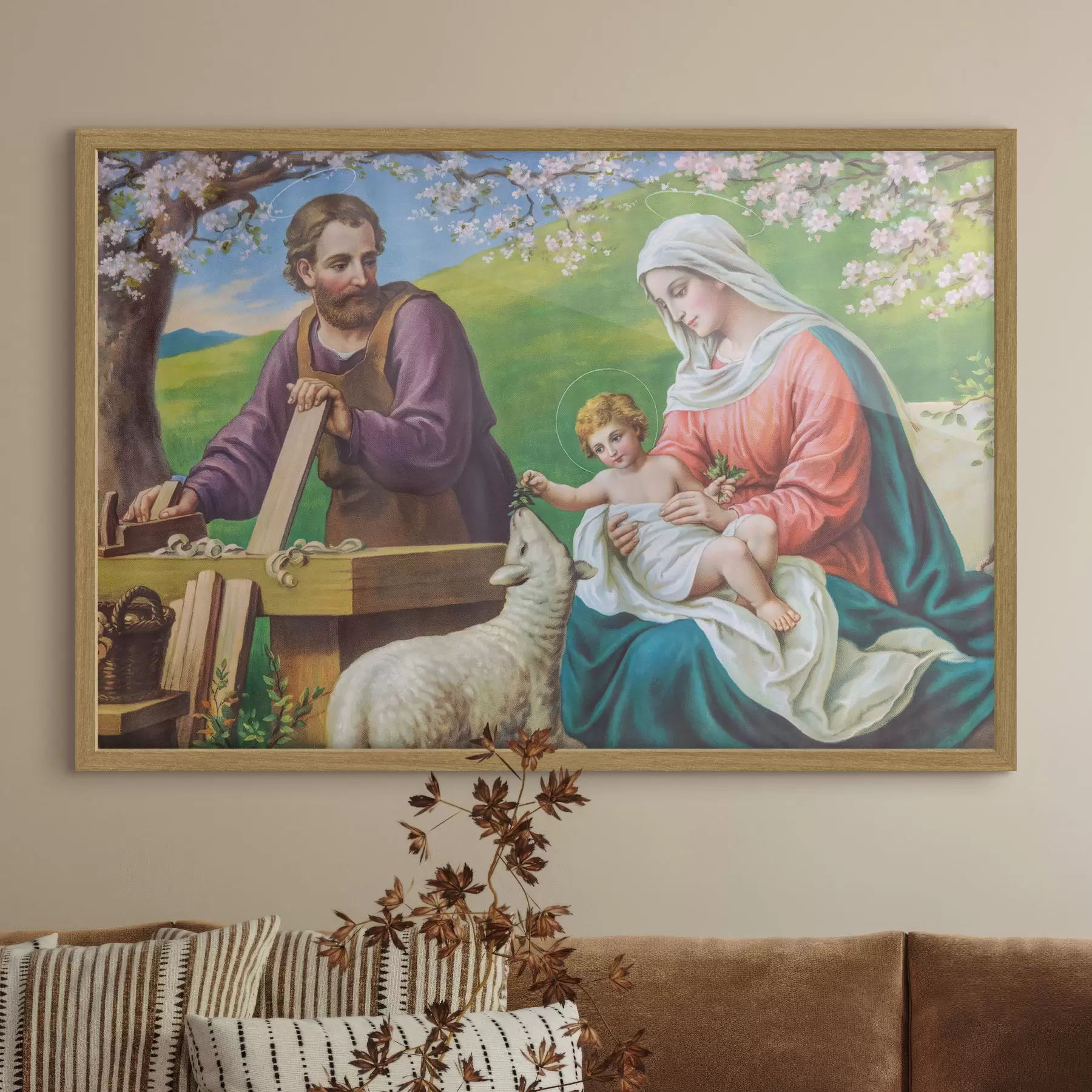 carta da parati Immagine della Sacra Famiglia nr. f33496