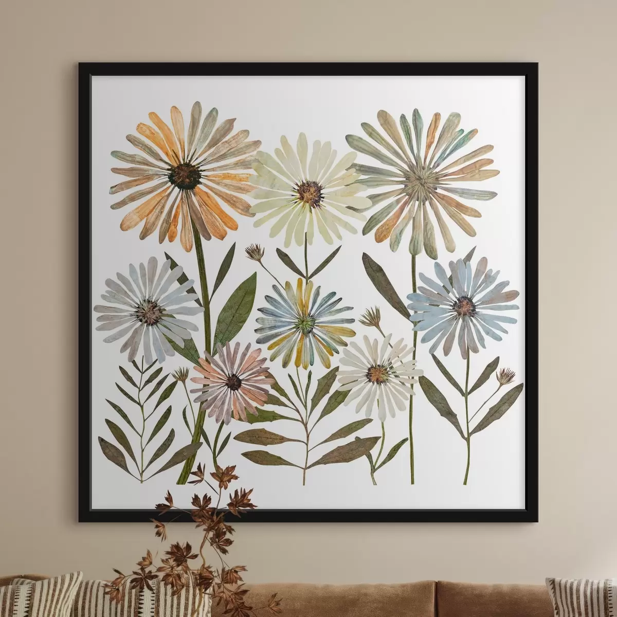 Poster margherite colorate f34120