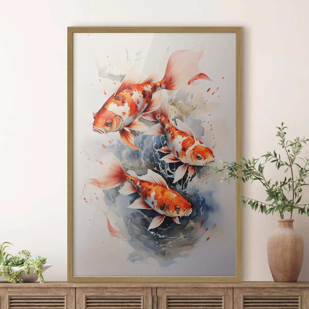 Poster Koi nello stagno f34247