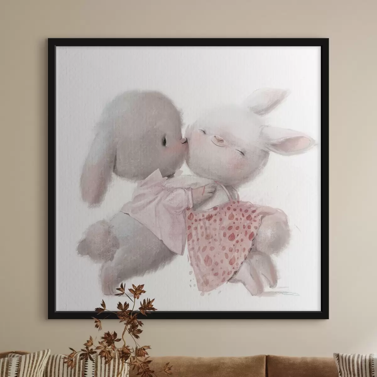 Poster Una coppia di coniglietti f34980