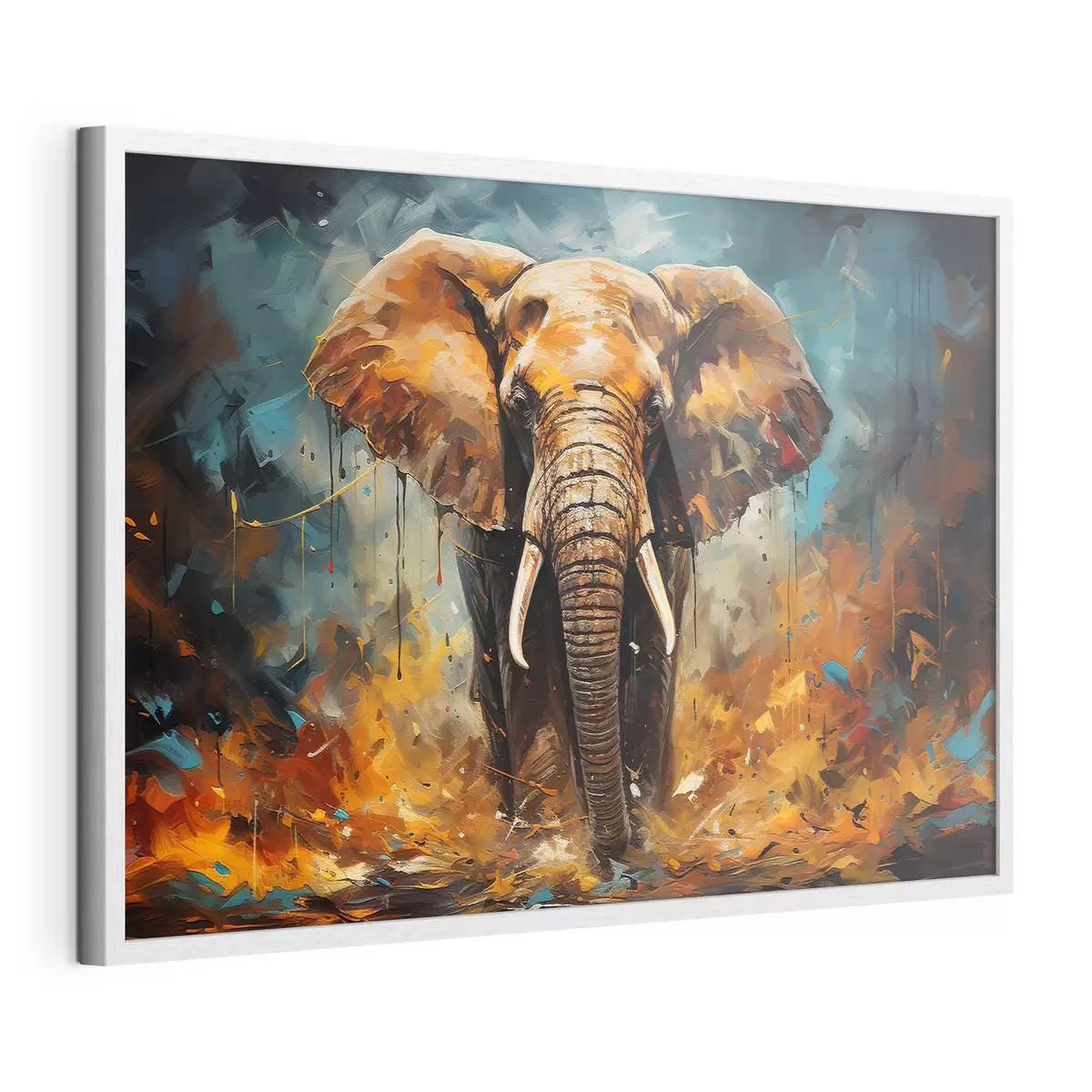 Poster Disegno astratto, elefante f35505