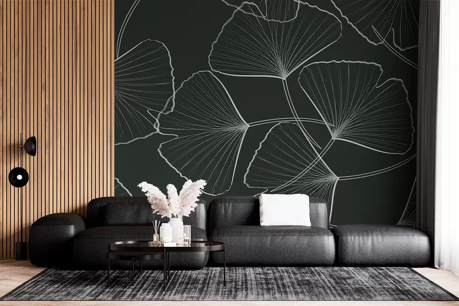 carta da parati Schema delle foglie nr. w02529