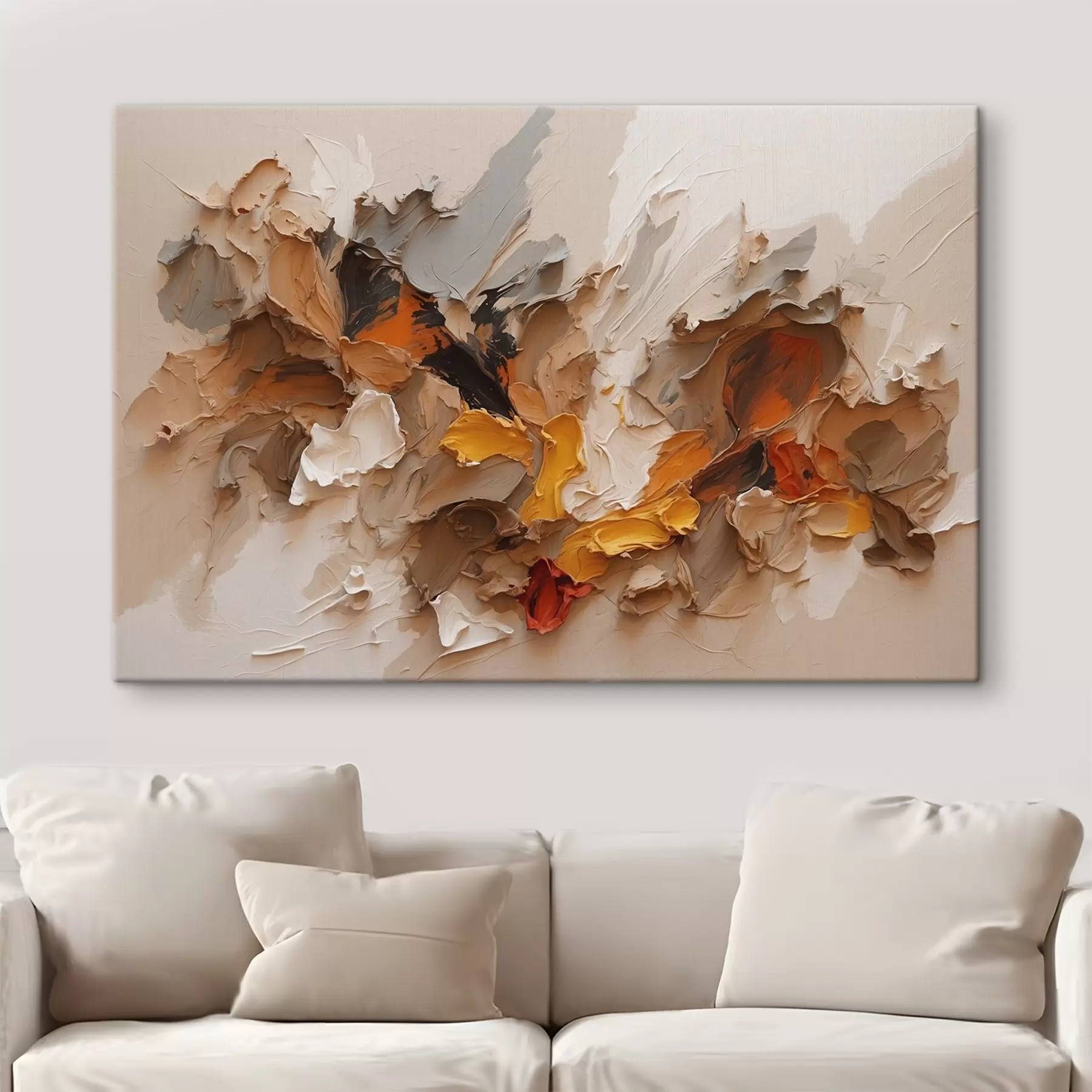 carta da parati Pittura astratta in stile pittura ad olio nr. s42087