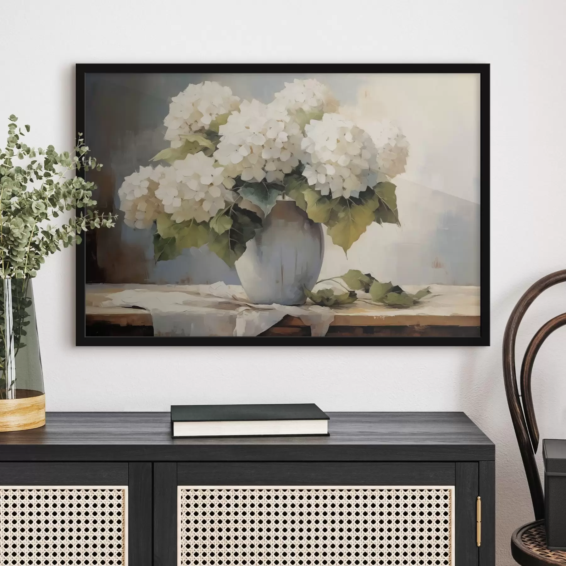 carta da parati Vaso con fiori sul tavolo nr. f41761