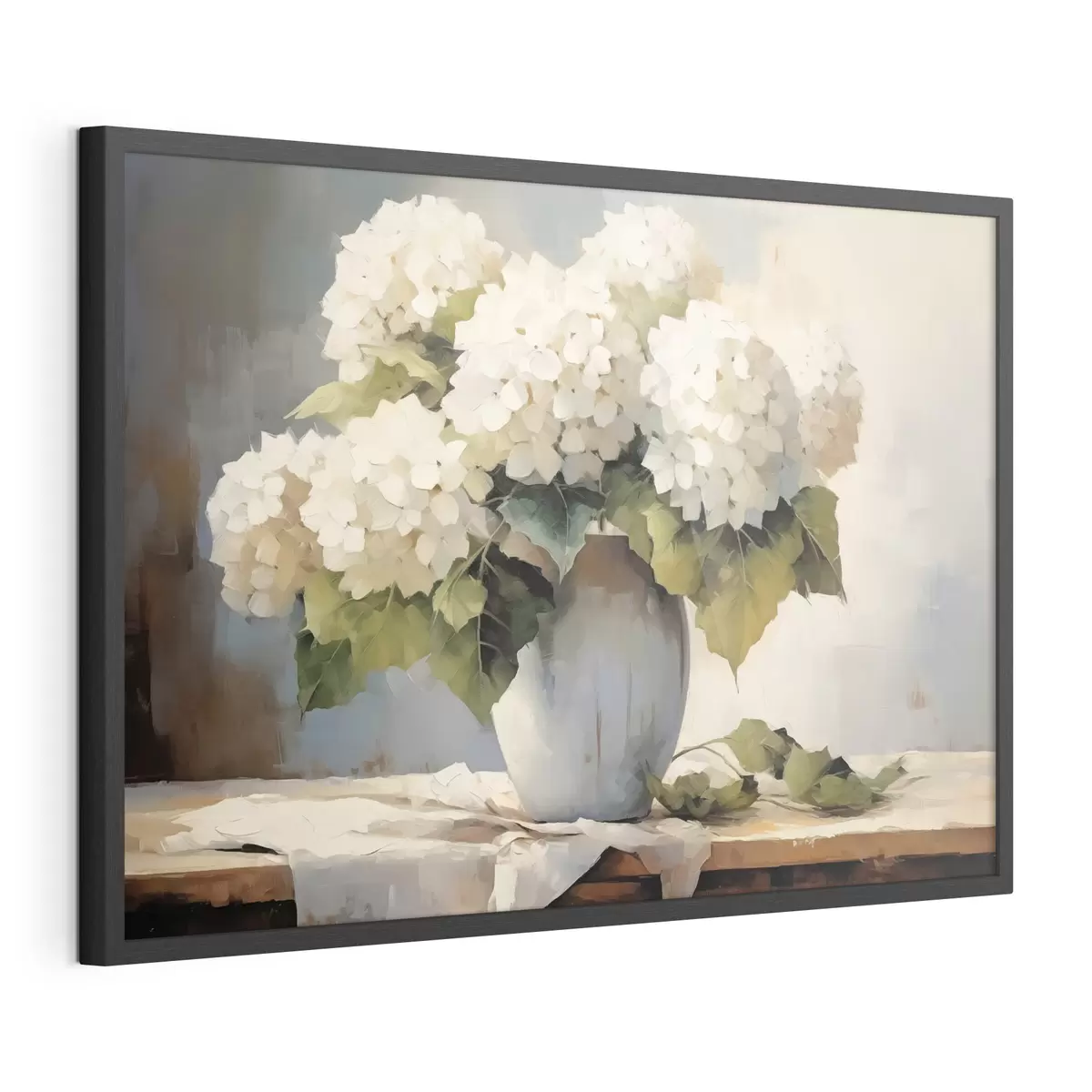 Poster Vaso con fiori sul tavolo f41761