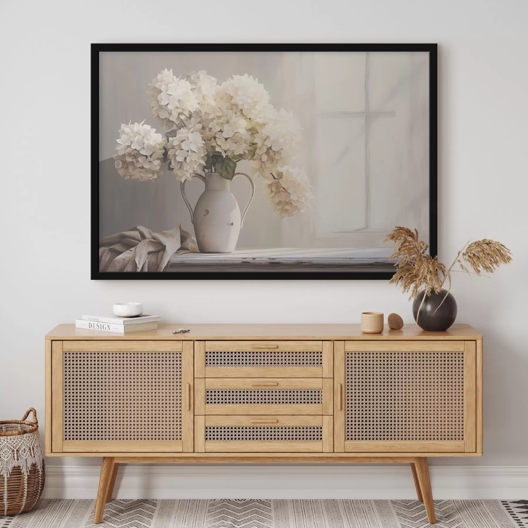 carta da parati Vaso con fiori sul davanzale della finestra nr. f41762