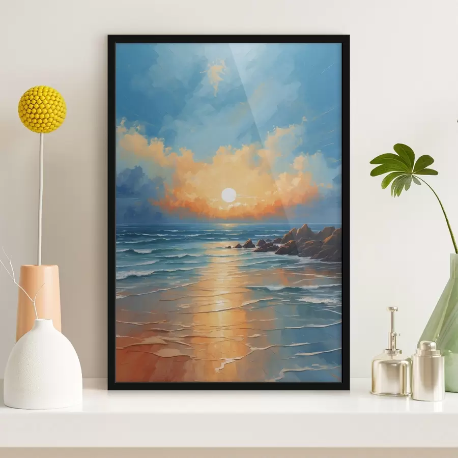 carta da parati Mare e rocce nr. f42093