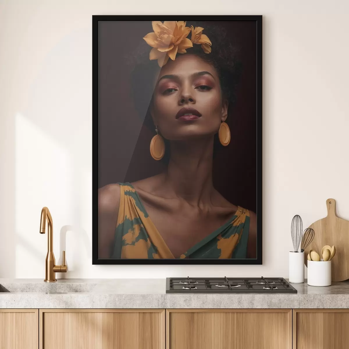 Poster Ragazza misteriosa f42099