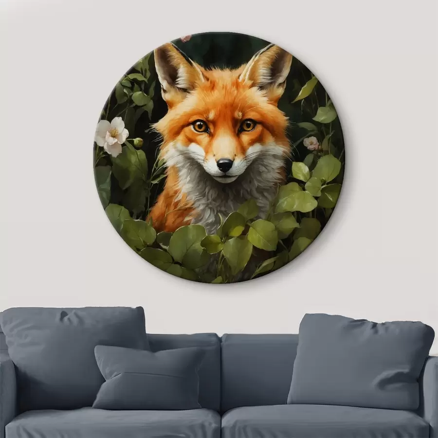 carta da parati Volpe nei cespugli nr. r41777