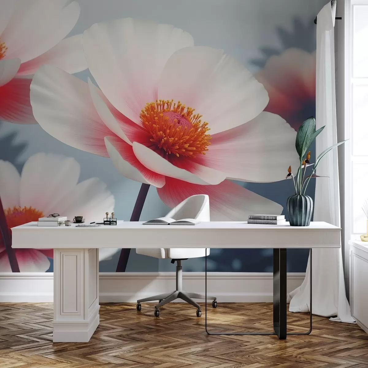 carta da parati Fiori colorati nr. w02612