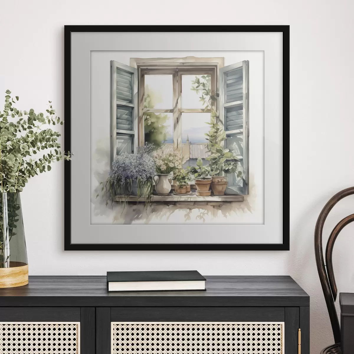Poster Giardino sul davanzale f42144