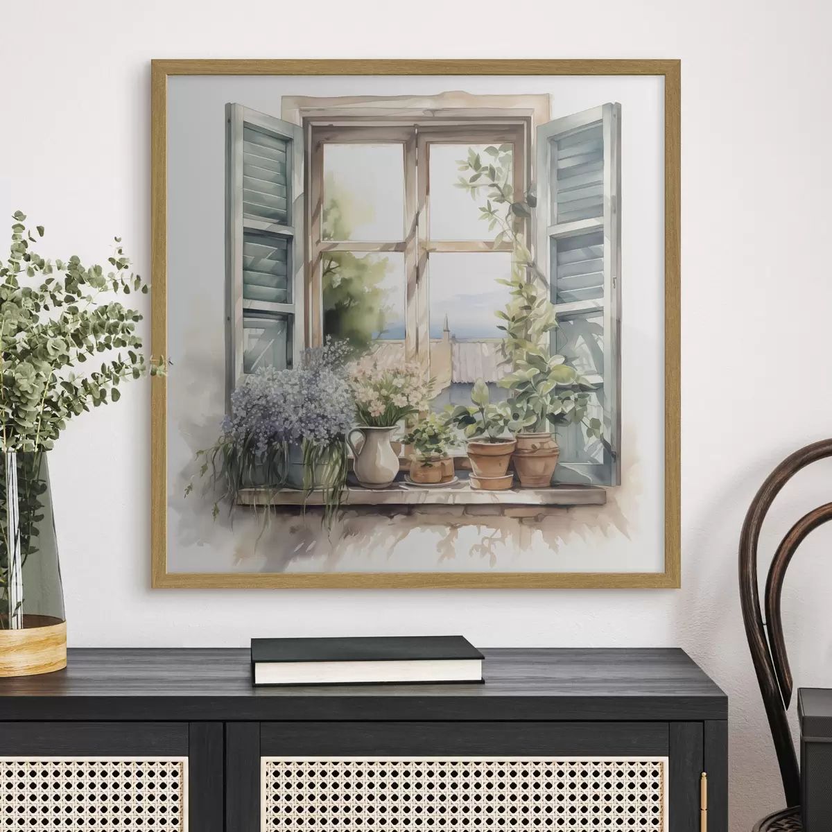 Poster Giardino sul davanzale f42144