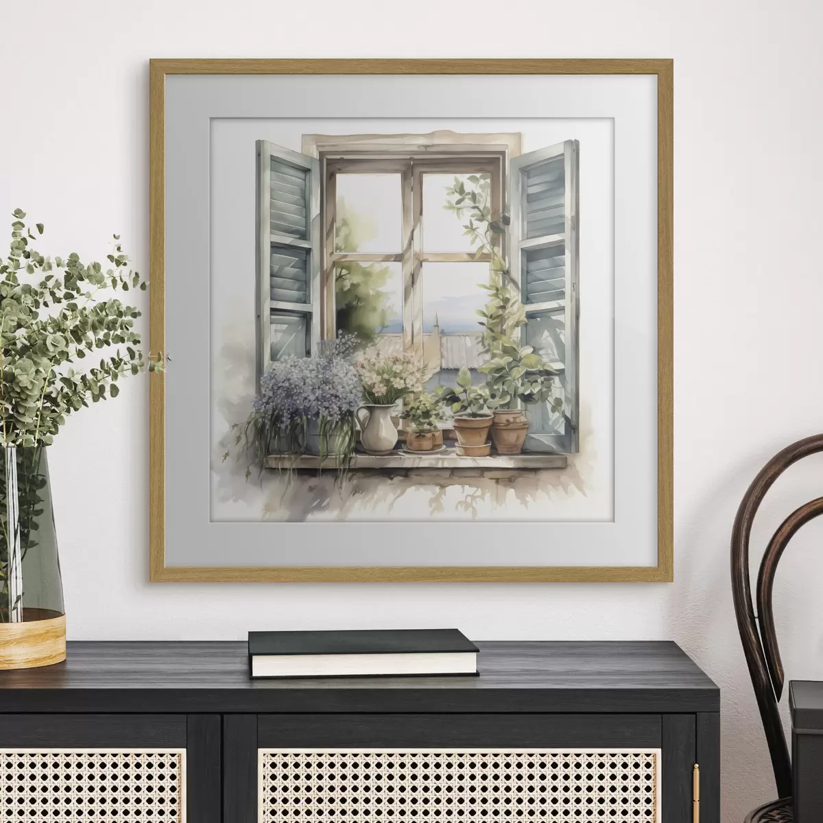 Poster Giardino sul davanzale f42144