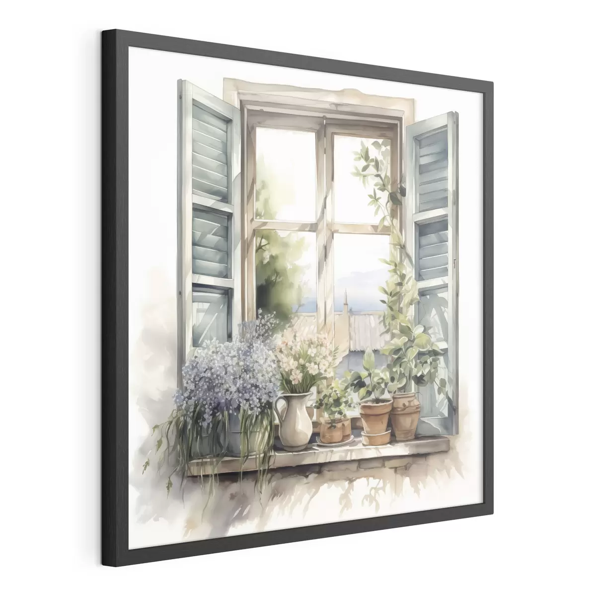 Poster Giardino sul davanzale f42144