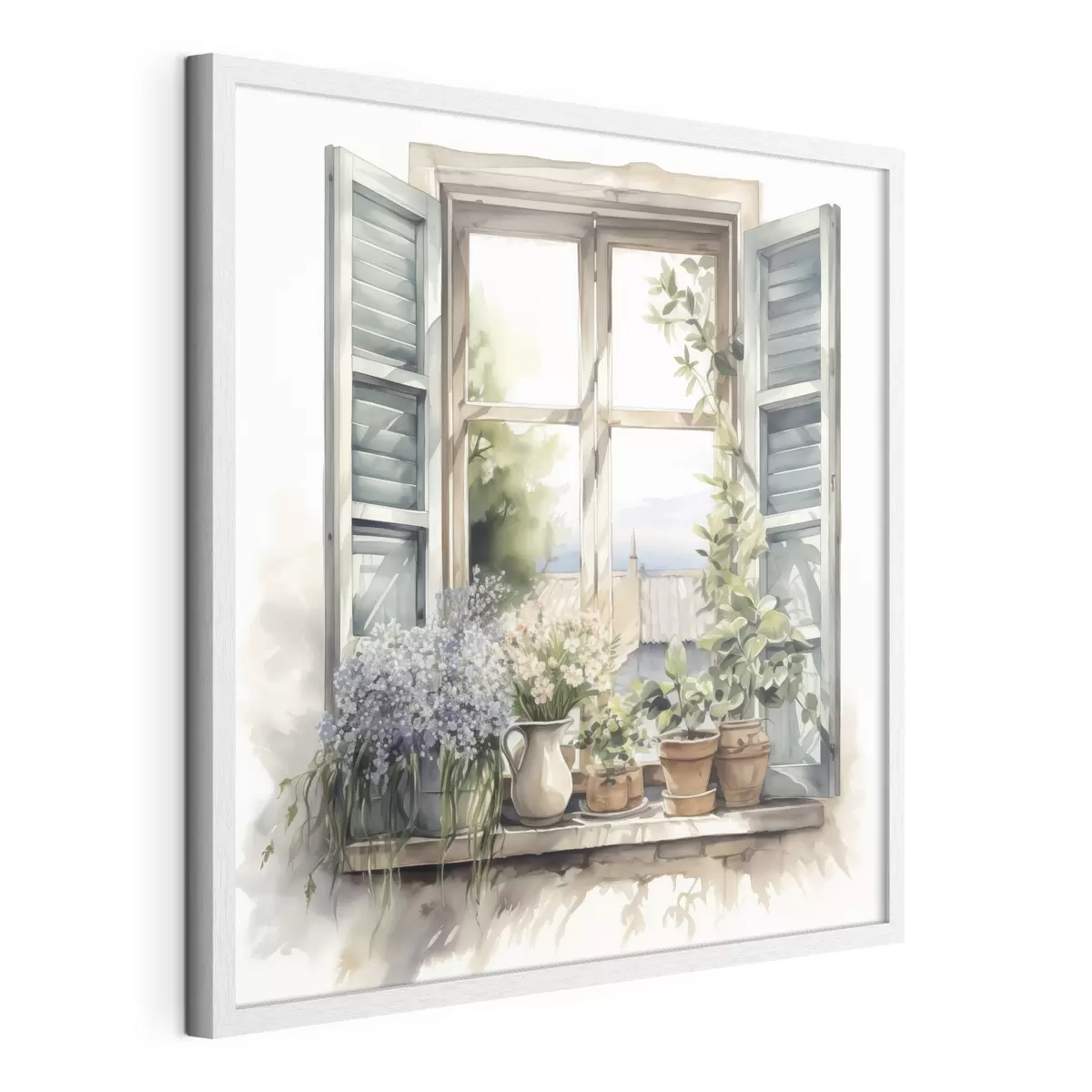 Poster Giardino sul davanzale f42144