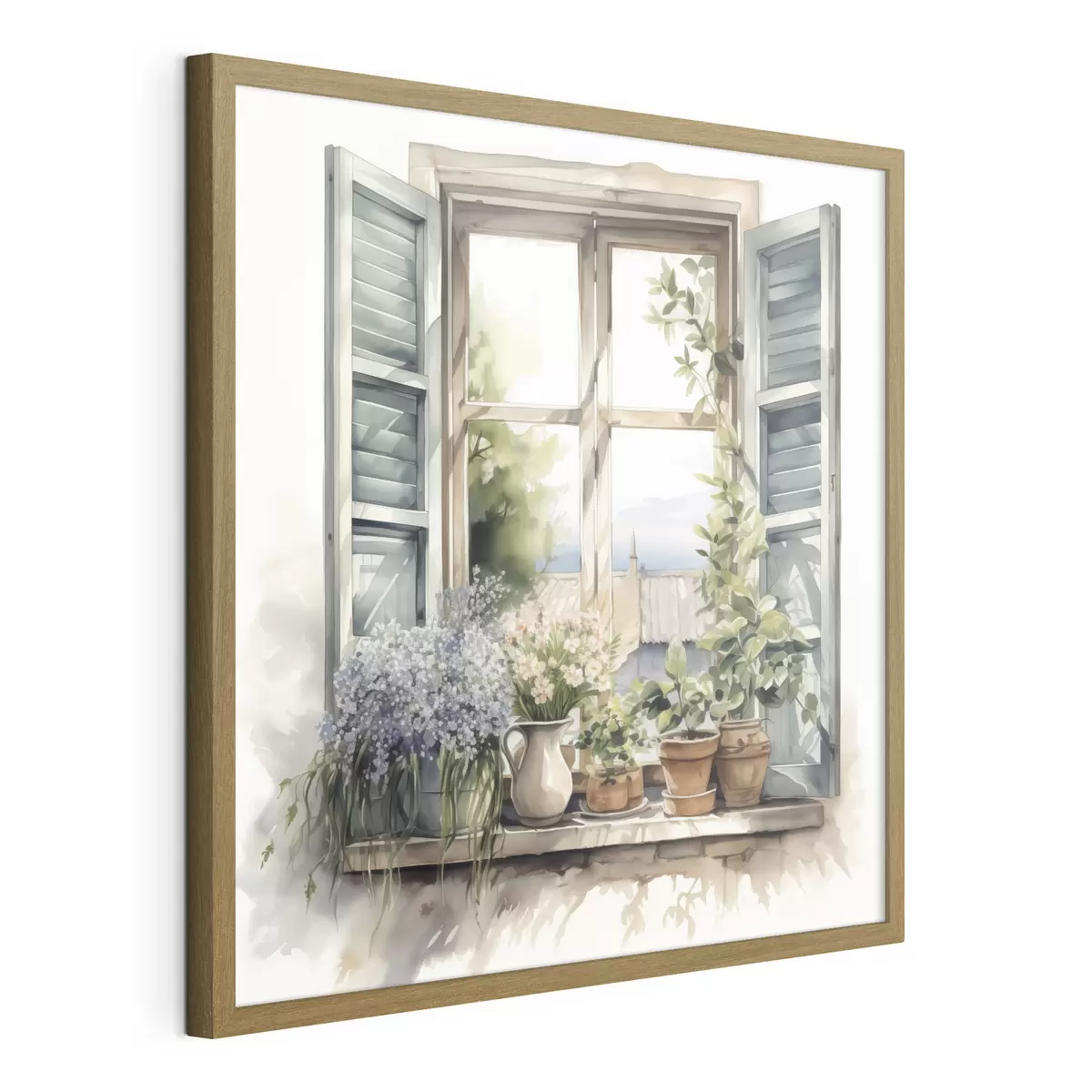 Poster Giardino sul davanzale f42144