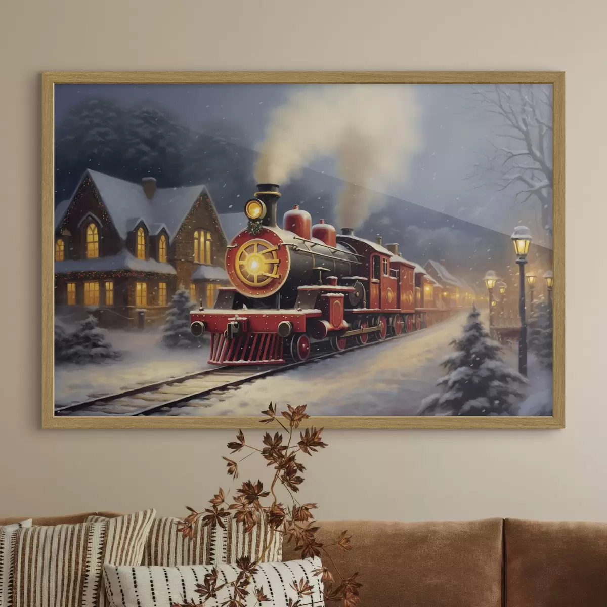 Poster Treno verso Natale f42168