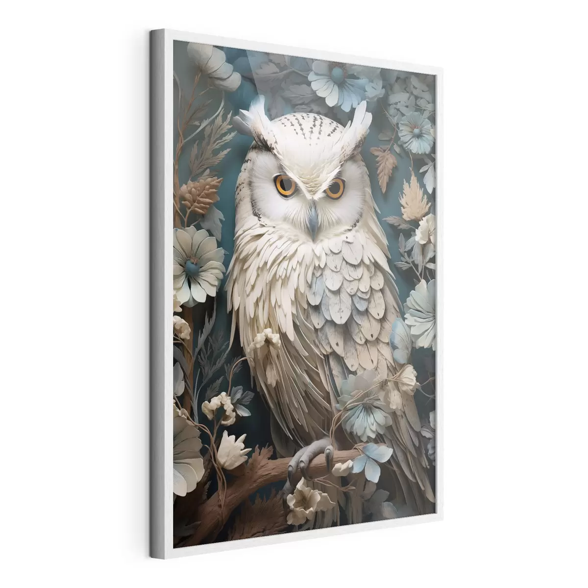 Poster Gufo bianco f42283