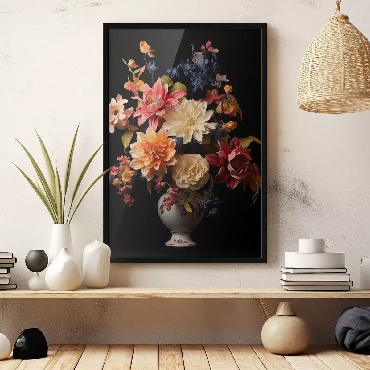 Poster Capolavoro floreale f42292