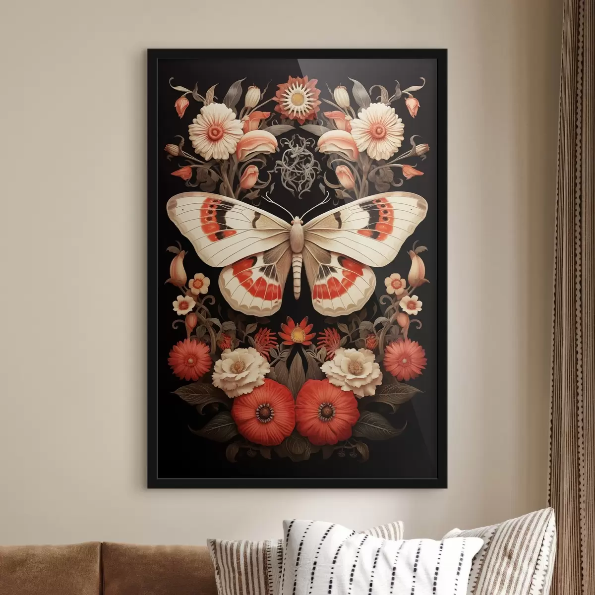 Poster Una varietà di farfalle f42293