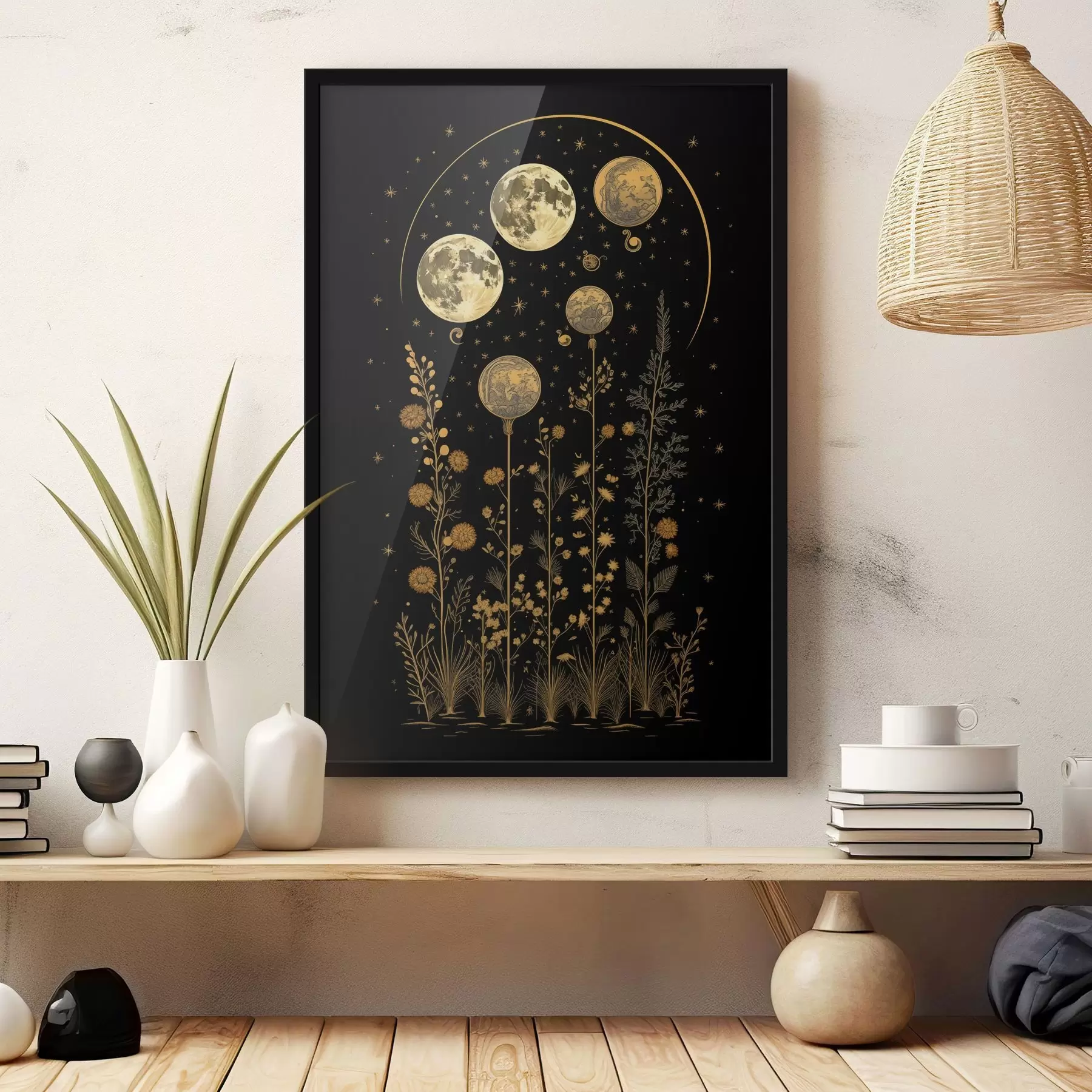 carta da parati Splendore dei fiori di luna nr. f42298