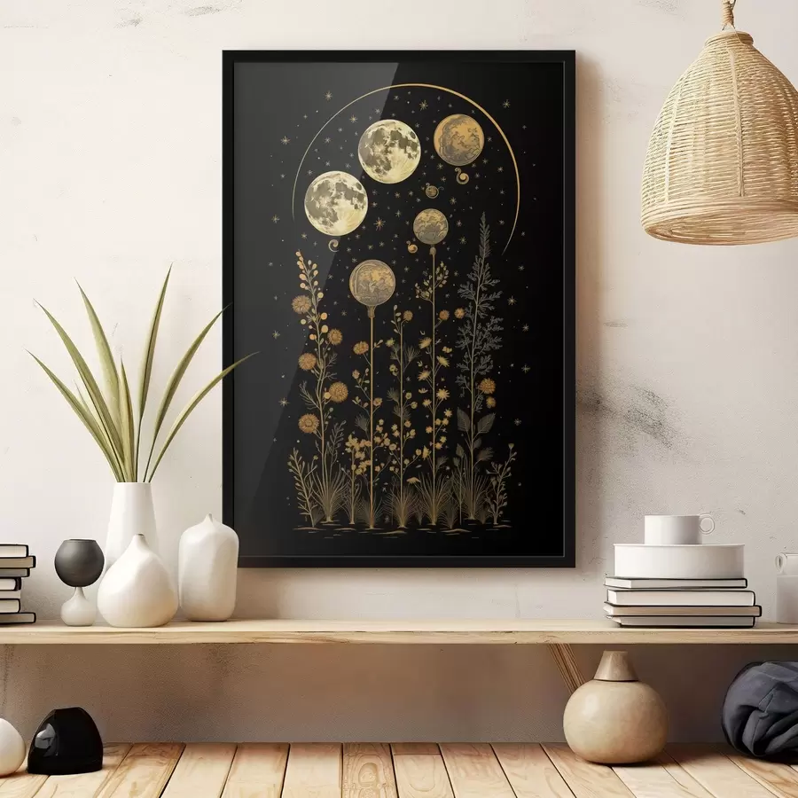 carta da parati Splendore dei fiori di luna nr. f42298