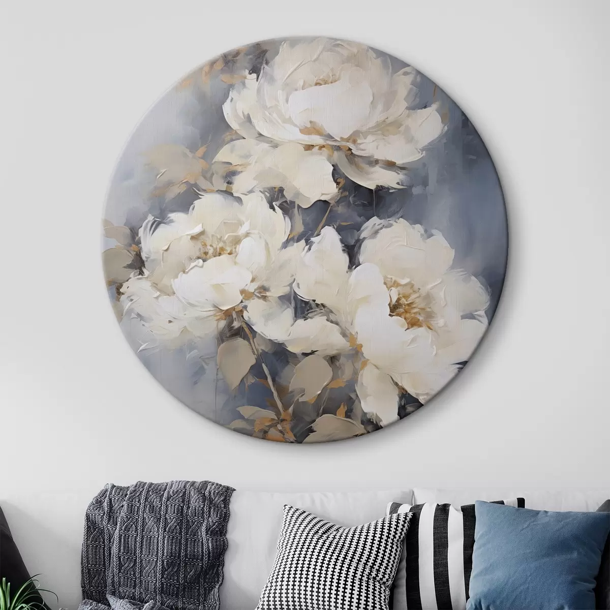 Quadri rotondi Armonia floreale r42291