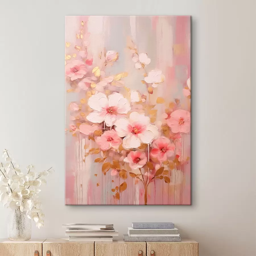 carta da parati Bellissimi fiori rosa nr. s42315