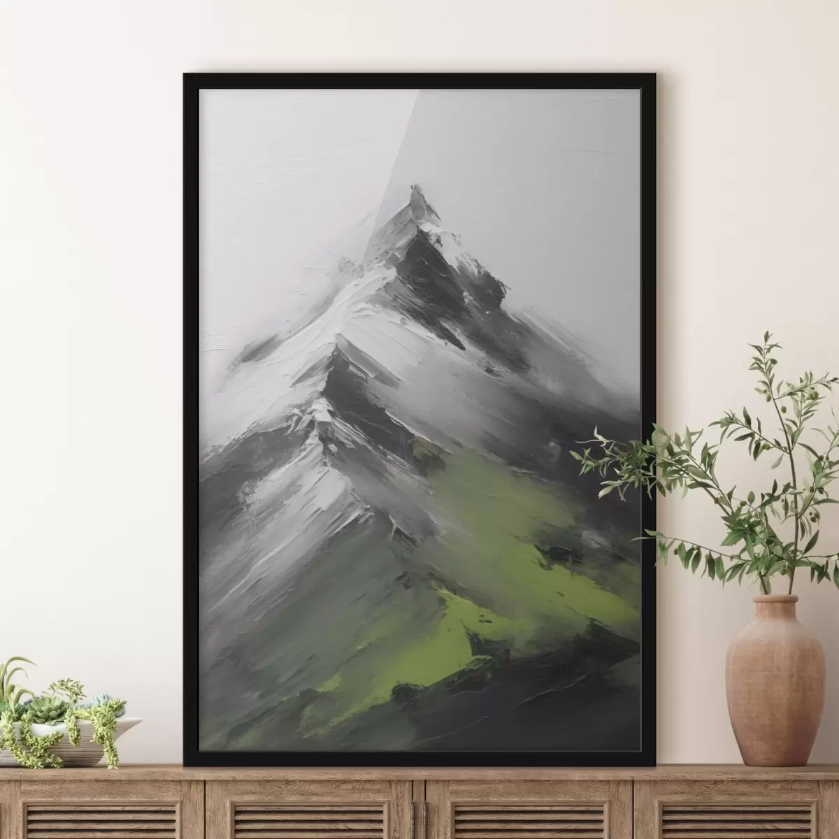 Poster Montagna astratta f42310