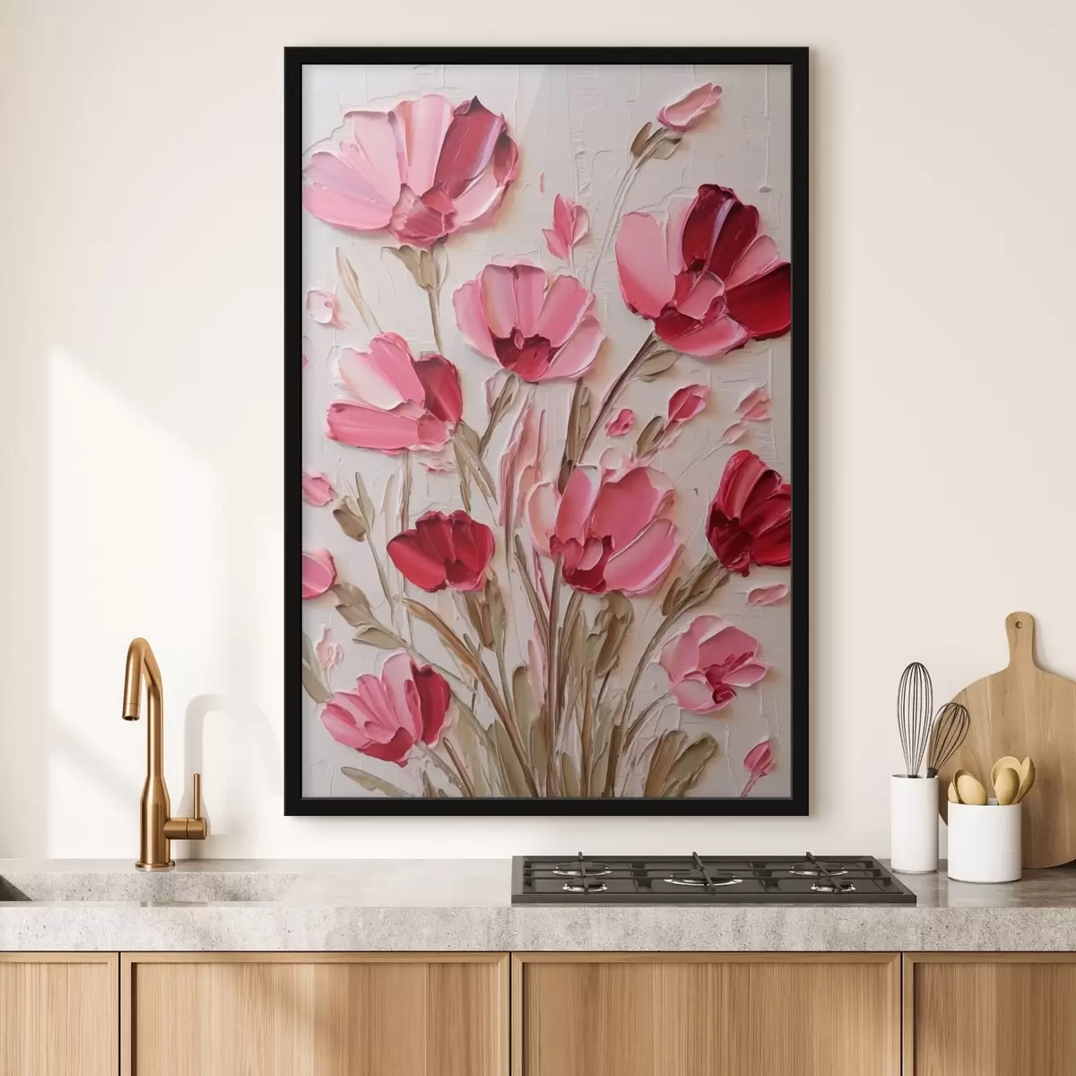 Poster Fiori rosa f42318
