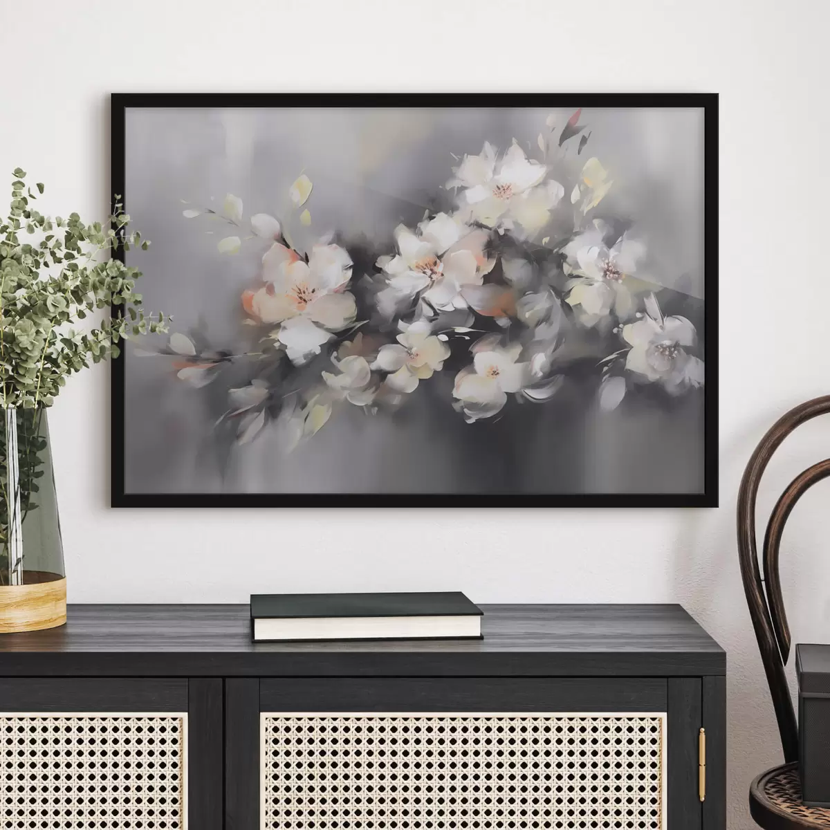 Poster Ramo con fiori astratti f42242