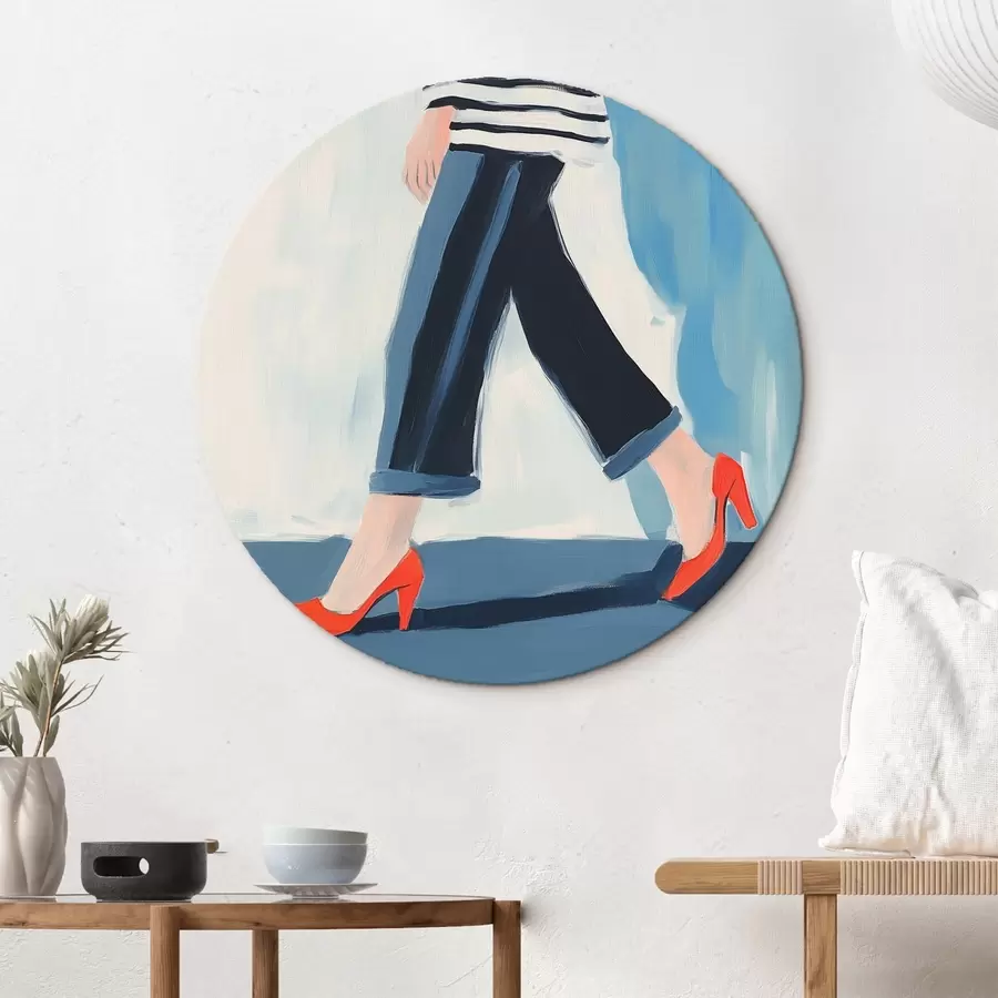 carta da parati Passeggiata per ragazze nr. r41161