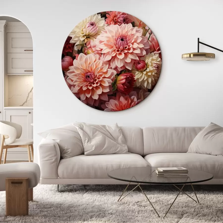 carta da parati Crisantemi in fiore nr. r41231