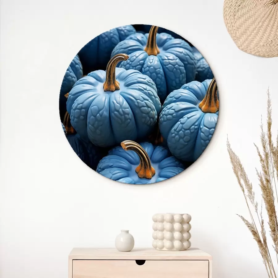 carta da parati Zucche blu nr. r41236