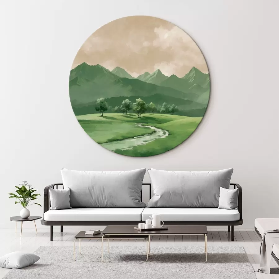 carta da parati La strada per le montagne nr. r41308