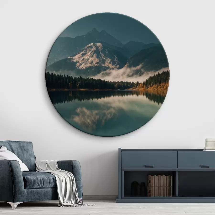 carta da parati Foto di montagna dal lago nr. r41316