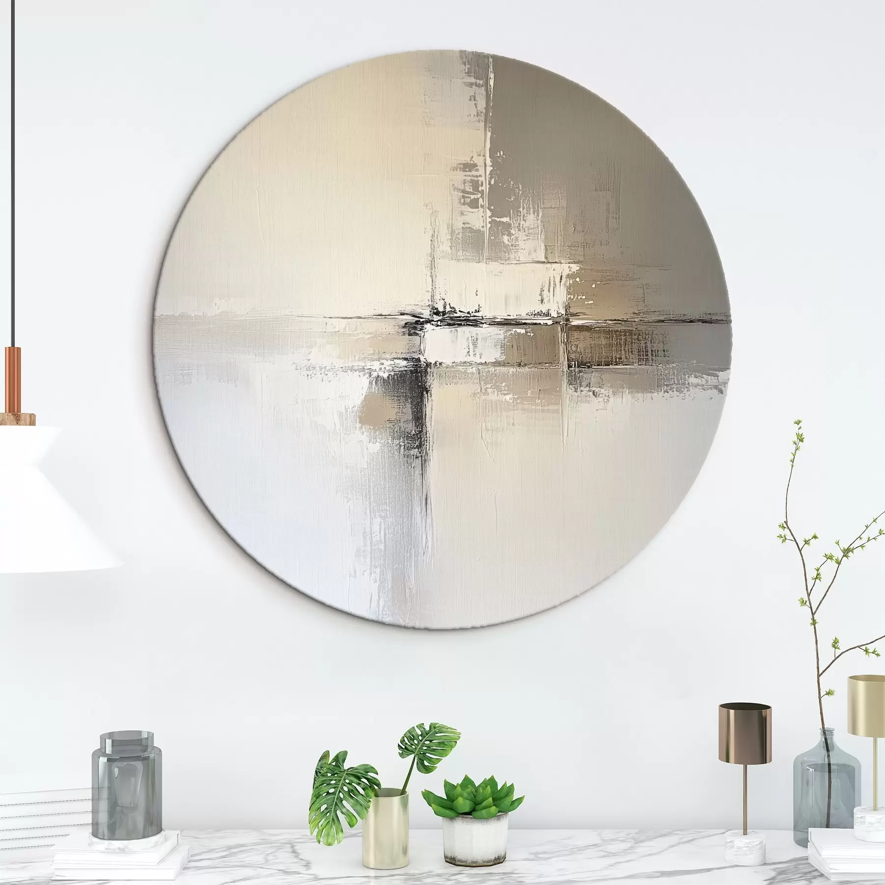 carta da parati Astrazione nei toni del beige nr. r41353