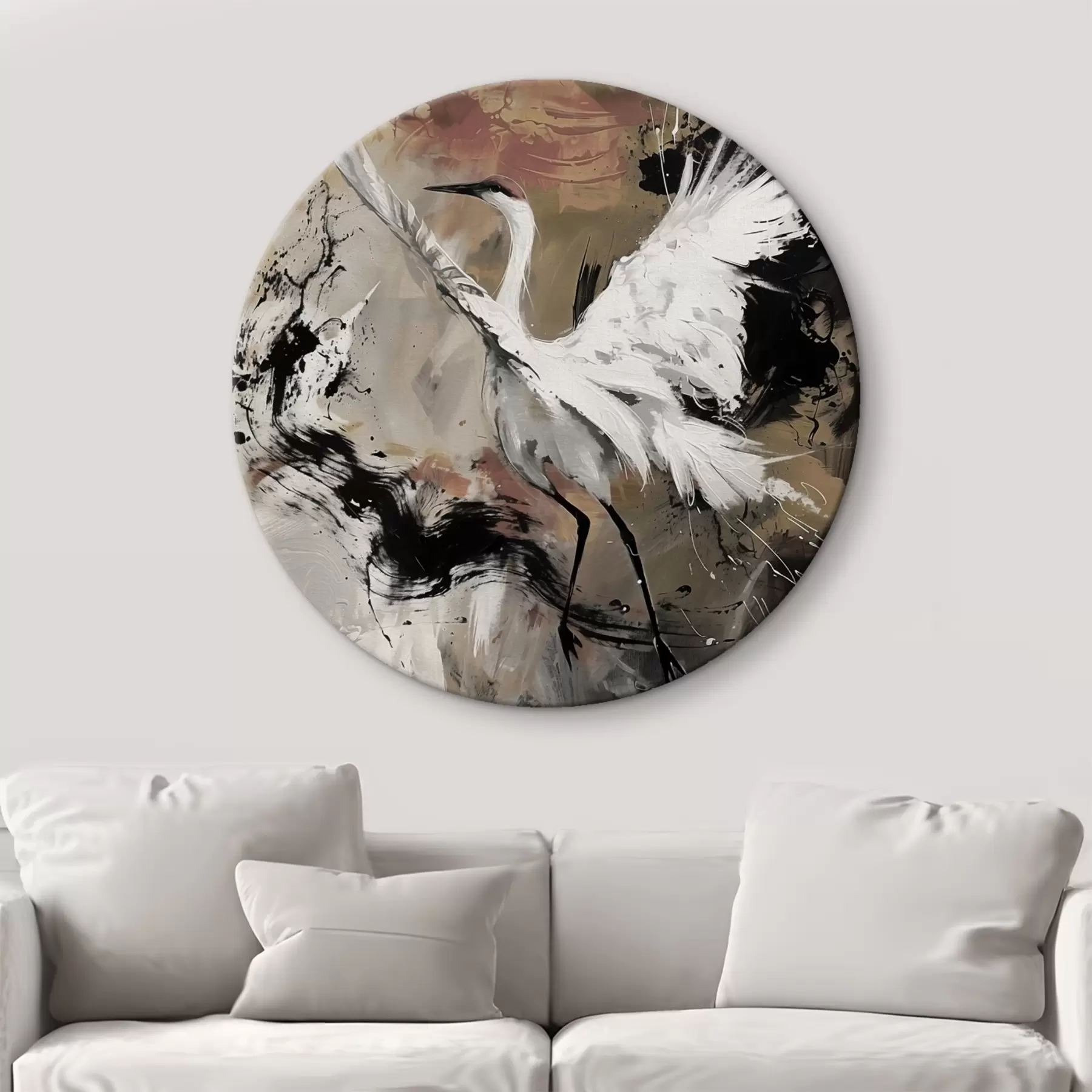 carta da parati Gru giapponese nr. r41397