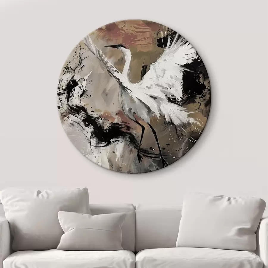 carta da parati Gru giapponese nr. r41397