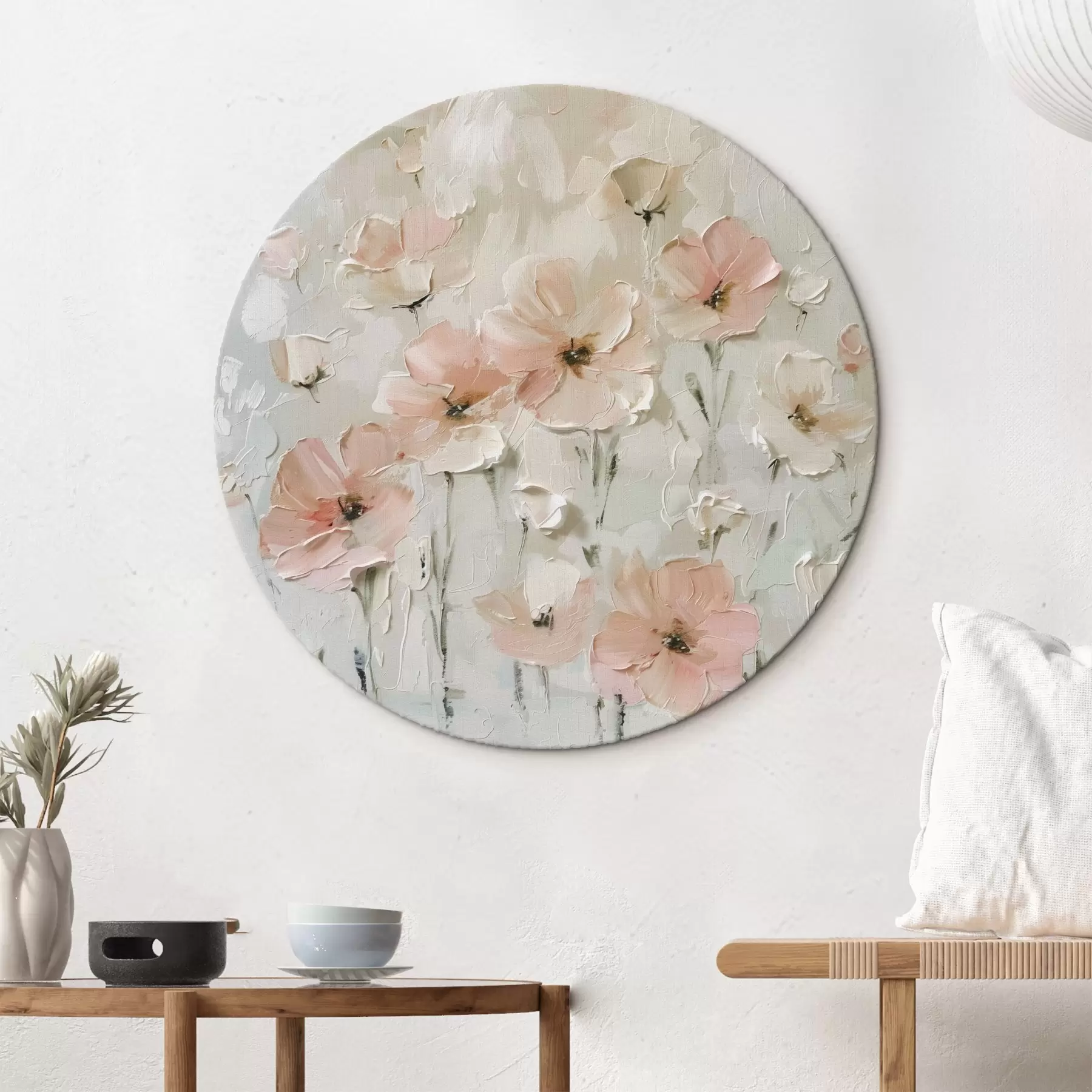 carta da parati Fiori rosa nuova tendenza di stile nr. r41401