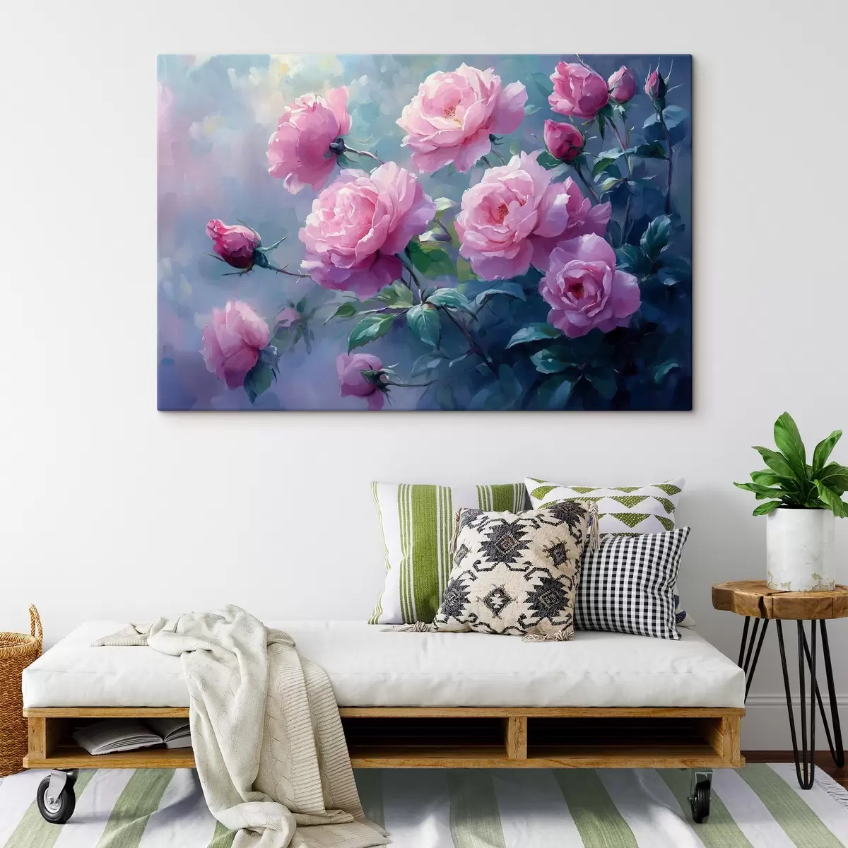 carta da parati Grandi fiori rosa nr. s42323