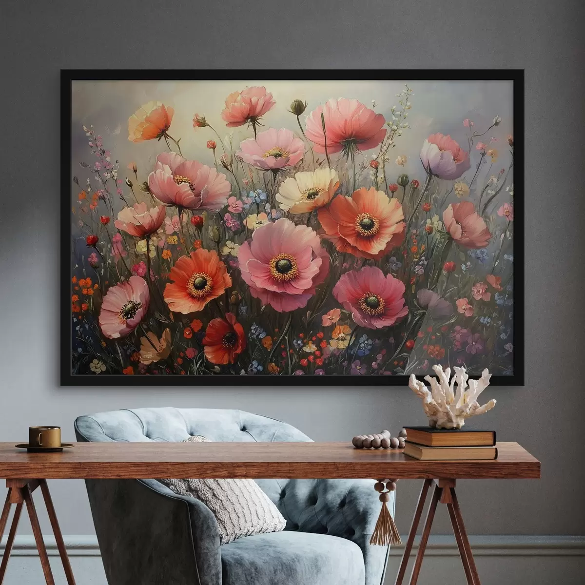 Poster Fiori rossi f42325