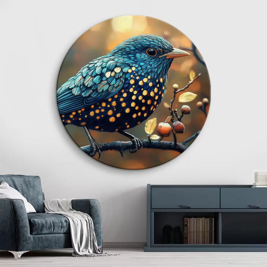 carta da parati Grande uccello luminoso nr. r42329