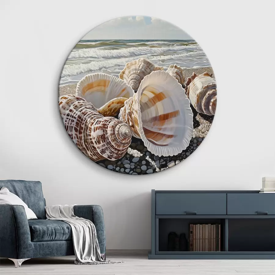 carta da parati Conchiglia in riva al mare nr. r42333