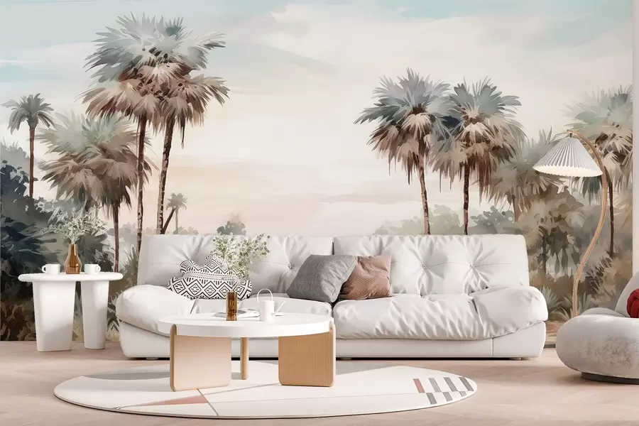 Carta da parati nature Paesaggio tropicale 