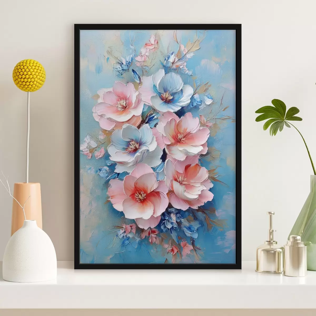 Poster Vernice, imitazione di colori volumetrici f42181