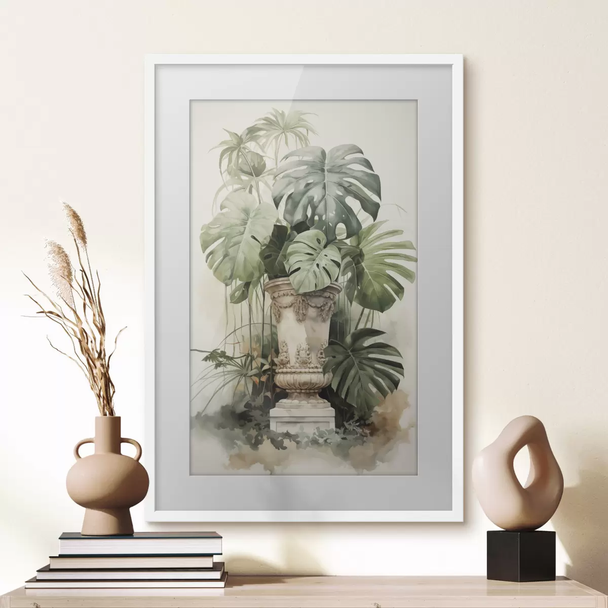 Poster Piedistallo verde f42351