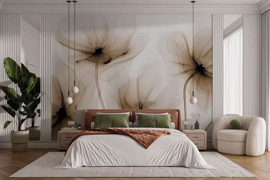 carta da parati Fiori trasparenti nr. w02696v1