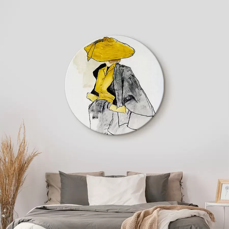 carta da parati Manica, gesto e cappello nr. r00194