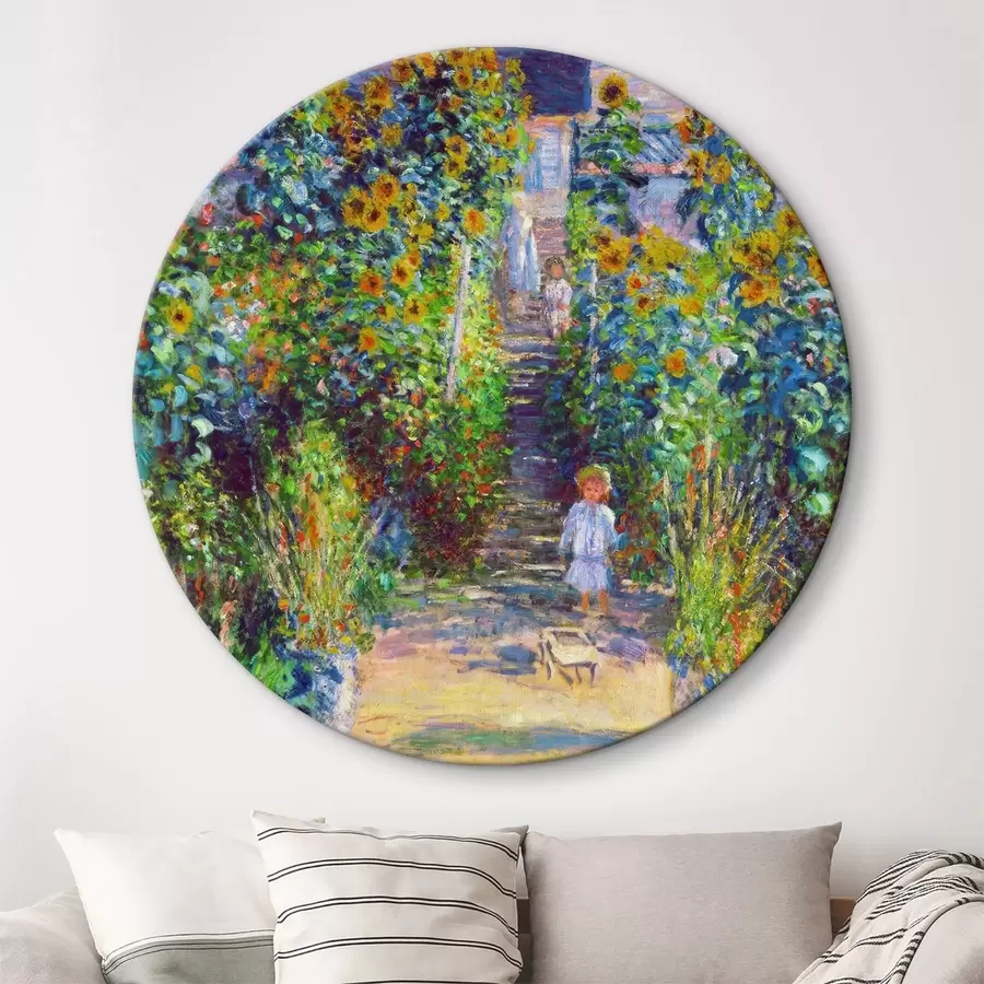 carta da parati Il giardino dell'artista a Vetheuil nr. r11686